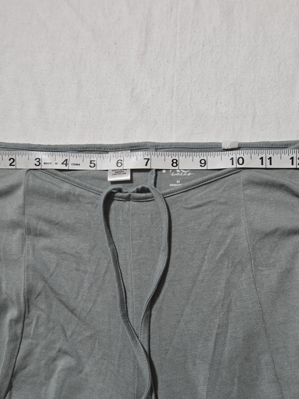 PacSun Light Gray/green Flare Lounge Pants - Picture 4 of 6